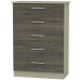 Contrast 5 Drawer Chest